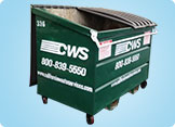 Image of CWS 3-Yard Dumpster